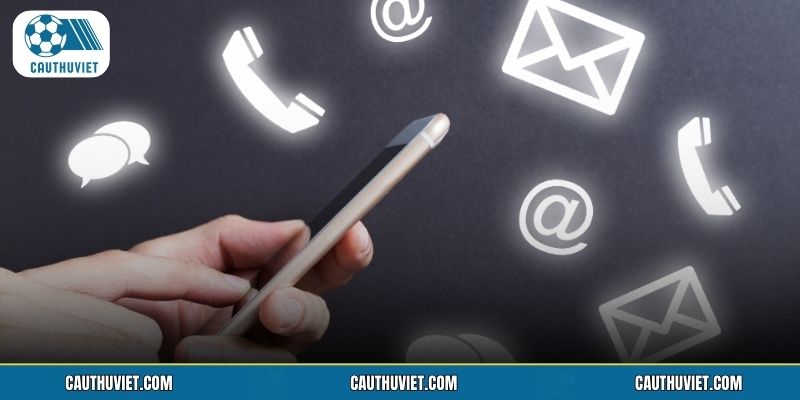 Các kênh liên hệ Cauthuviet chính thức dành cho thành viên