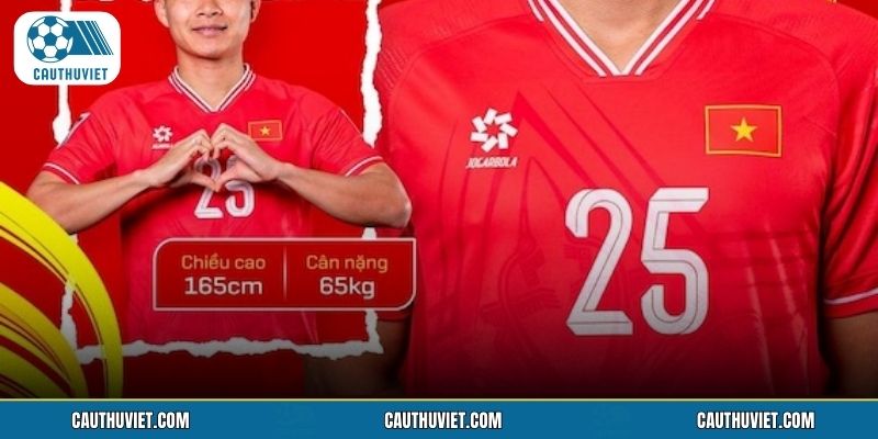 Lịch sử số áo 25 của đội tuyển Việt Nam đáng nhớ