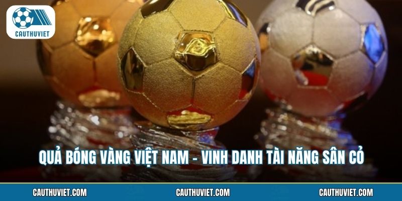 Quả Bóng Vàng Việt Nam - Vinh Danh Tài Năng Sân Cỏ